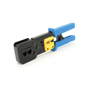 Інструмент HY-376Z з храповиком для обтискача RJ-45 (8P8C) та RJ-12/11 (6P6C),  6P / 8P + обрізка наскрізних конекторів Інструмент HY-376Z з храповиком для обтискача RJ-45 (8P8C) та RJ-12/11 (6P6C),  6P / 8P + обрізка наскрізних конекторів