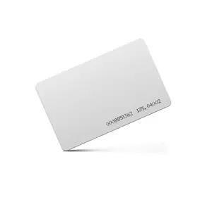 Безконтактна картка ID Em-Marine 125 КГц (TK4100), товщина 0,8 мм. Колір білий