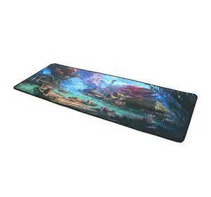 Килимок 300*800 тканинний Селу з боковою прошивкою, товщина 3 мм, колір Black/Red, Пакет Килимок 300*800 тканинний Селу з боковою прошивкою, товщина 3 мм, колір Black/Red, Пакет