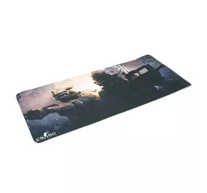 Килимок 300*700 тканинний CS Two Fighter з боковою прошивкою, товщина 2 мм, колір Black/Red, Пакет Килимок 300*700 тканинний CS Two Fighter з боковою прошивкою, товщина 2 мм, колір Black/Red, Пакет