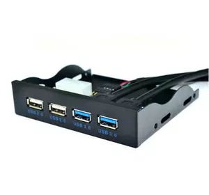 Контролер в відсік 3,5 "2xUSB3.0 + 2xUSB2,0, 4 порту, 20pin to 2 port USB 3.0 Контролер в відсік 3,5 "2xUSB3.0 + 2xUSB2,0, 4 порту, 20pin to 2 port USB 3.0