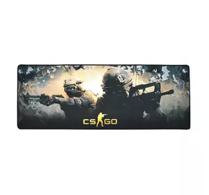 Килимок 300 * 800 тканинної CS Two Fighter з бічної прошивкою, товщина 3 мм, колір Black / Red, Пакет Килимок 300 * 800 тканинної CS Two Fighter з бічної прошивкою, товщина 3 мм, колір Black / Red, Пакет