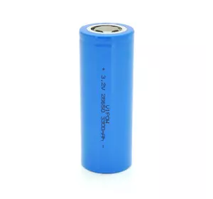 Літій-залізо-фосфатний акумулятор 26650 Lifepo4 Vipow IFR26650 FlatTop, 3300mAh, 3.2V, Blue Q50/500 Літій-залізо-фосфатний акумулятор 26650 Lifepo4 Vipow IFR26650 FlatTop, 3300mAh, 3.2V, Blue Q50/500