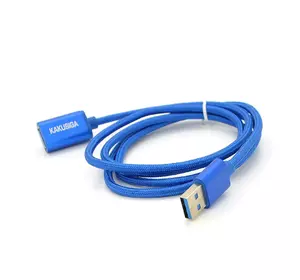 Подовжувач KAKUSIGA KSC-753 ZUOFEI USB AM/AF USB3.0 Charging Data Extension Cable, 1,2m, Black, Box Подовжувач KAKUSIGA KSC-753 ZUOFEI USB AM/AF USB3.0 Charging Data Extension Cable, 1,2m, Black, Box