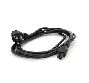 Кабель живлення Schuko PC-186 CEE7/7-IEC C5, 3.0M, 1.0mm, для ноутбука, OEM Q150 Кабель живлення Schuko PC-186 CEE7/7-IEC C5, 3.0M, 1.0mm, для ноутбука, OEM Q150