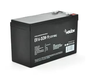 Тягова акумуляторна батарея Merlion EV 6-DZM-9, 12V 9Ah F2 (151*65*93), Q10 Тягова акумуляторна батарея Merlion EV 6-DZM-9, 12V 9Ah F2 (151*65*93), Q10