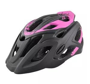 Велосипедный шлем GREY'S черно-фиолетовый мат., L