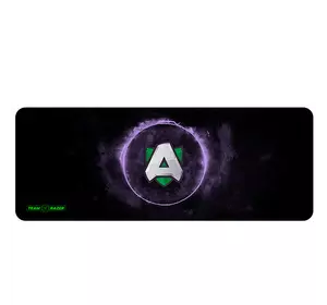 Килимок 300*700 тканинний RAZER TEAM з боковою прошивкою, товщина 3 мм, колір Black/Violet, OEM Килимок 300*700 тканинний RAZER TEAM з боковою прошивкою, товщина 3 мм, колір Black/Violet, OEM