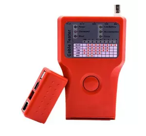 Кабельний тестер Merlion  мультифункціональний 5 в 1 RJ-11 / RJ-45 / BNC / USB /1394 Кабельний тестер Merlion  мультифункціональний 5 в 1 RJ-11 / RJ-45 / BNC / USB /1394