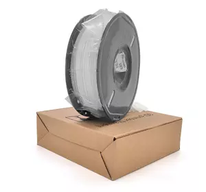Пластик для 3D-принтера PLA+ 1.75 мм. Котушка 200×65 мм. 1кг. Температура друку: 200-230°C. Колір: білий Пластик для 3D-принтера PLA+ 1.75 мм. Котушка 200×65 мм. 1кг. Температура друку: 200-230°C. Колір: білий