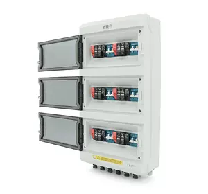 Комбінатор для сонячних систем YRPVB-6/6CB DC600V з блискавкозахистом (6 входів/6 виходів) (струм 32А 600В) Комбінатор для сонячних систем YRPVB-6/6CB DC600V з блискавкозахистом (6 входів/6 виходів) (струм 32А 600В)
