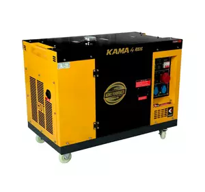 Генератор дизельний KDK11500SC3, 3-фазний 220/400V, 50Hz, 11kVA/8.8kW, бак 26 л, витрата 2.4 л/год, пуск: стартер, 1100x545x760 мм, 208 кг Генератор дизельний KDK11500SC3, 3-фазний 220/400V, 50Hz, 11kVA/8.8kW, бак 26 л, витрата 2.4 л/год, пуск: стартер, 1100x545x760 мм, 208 кг