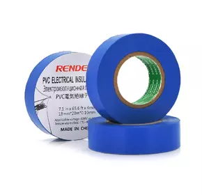 Ізолента RENDER 0,19 мм * 16 мм * 7 м (синя), temp:-10 +80 ° С, 2000V, розтяж-180%, міцність 20Н / см, Агдезія 0,42 кг / 25мм, 10 шт. в уп. ціна за упак.