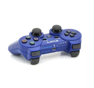 Геймпад бездротової для PS3 SONY Wireless DUALSHOCK 3 (Blue), 3.7V, 500mAh, Blister Геймпад бездротової для PS3 SONY Wireless DUALSHOCK 3 (Blue), 3.7V, 500mAh, Blister