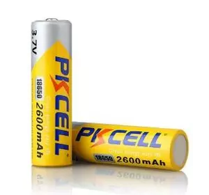 Акумулятор 18650 PKCELL 3.7V 18650 2600mAh Li-ion rechargeable batery 1 шт в блістері, ціна за блістер, Q20 Акумулятор 18650 PKCELL 3.7V 18650 2600mAh Li-ion rechargeable batery 1 шт в блістері, ціна за блістер, Q20