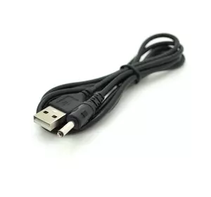 Кабель для планшета USB2.0(M)=> 3.5/1.35mm(M), 0,7м, Black, OEM Кабель для планшета USB2.0(M)=> 3.5/1.35mm(M), 0,7м, Black, OEM