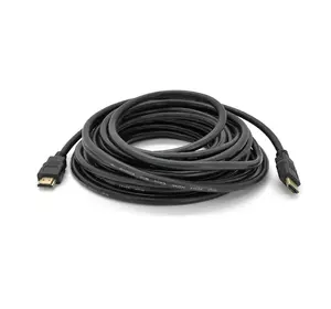 Кабель Ritar Premium PL-HD94 HDMI-HDMI Ultra HD 1080P, 3.0m, v1,4, OD-7.3mm, з фільтром, круглий Black, коннектор Gold, Box, Q100 Кабель Ritar Premium PL-HD94 HDMI-HDMI Ultra HD 1080P, 3.0m, v1,4, OD-7.3mm, з фільтром, круглий Black, коннектор Gold, Box, Q100