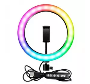 Селфі-лампа Led кільце 26см MJ26 RGB Селфі-лампа Led кільце 26см MJ26 RGB