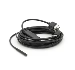 Універсальний ендоскоп 3в1 (USB+MicroUSB/Type-C) для смартфона/ПК, камера 5.5мм, м'який кабель 5м, з LED-підсвічуванням, IP67 Універсальний ендоскоп 3в1 (USB+MicroUSB/Type-C) для смартфона/ПК, камера 5.5мм, м'який кабель 5м, з LED-підсвічуванням, IP67