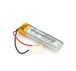 Літій-полімерний акумулятор 6*10*40mm (Li-ion 3.7В 200мА·год) Літій-полімерний акумулятор 6*10*40mm (Li-ion 3.7В 200мА·год)