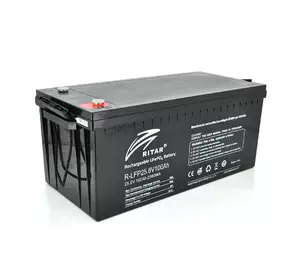 Акумуляторна батарея Ritar LiFePO4 25,6V 100Ah 2560Wh BMS100(50)A@8S( 522 х 240 х 219 (224) ) Q1 Акумуляторна батарея Ritar LiFePO4 25,6V 100Ah 2560Wh BMS100(50)A@8S( 522 х 240 х 219 (224) ) Q1