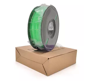 Пластик для 3D-принтера PETG Basic 1.75 мм. Котушка 200×65 мм. 1кг. Температура друку: 230-260°C. Колір: зелений Пластик для 3D-принтера PETG Basic 1.75 мм. Котушка 200×65 мм. 1кг. Температура друку: 230-260°C. Колір: зелений