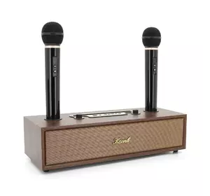Колонка Kisonli G102 Bluetooth 5.3,Two microphone, 2х8W, 1800mAh, USB/TF/BT/AUX, DC: 5V, BOX, Brown, Q8 Колонка Kisonli G102 Bluetooth 5.3,Two microphone, 2х8W, 1800mAh, USB/TF/BT/AUX, DC: 5V, BOX, Brown, Q8