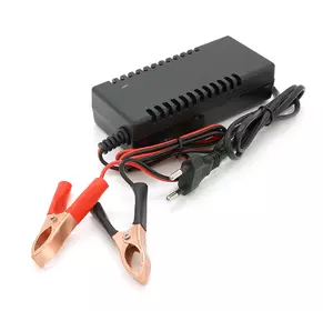 Зарядний пристрій акумуляторів LiFePO4 12V (14.6V), 4S,3A, з крокодилами, LED-індикація Зарядний пристрій акумуляторів LiFePO4 12V (14.6V), 4S,3A, з крокодилами, LED-індикація