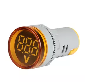 Цифровий вольтметр ST16V, діапазон вимірювань 60-500V, Yellow Цифровий вольтметр ST16V, діапазон вимірювань 60-500V, Yellow