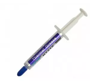 Паста термопровідна HY-510 2g, шприц, Grey,> 1,93W / m-K, <0.225 ° C-in² / W, -30 ° ≈300 °, OEM Q40 Паста термопровідна HY-510 2g, шприц, Grey,> 1,93W / m-K, <0.225 ° C-in² / W, -30 ° ≈300 °, OEM Q40