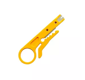 Інструмент для зачистки кабелю Stripper, yellow, ціна за штуку, Q100 Інструмент для зачистки кабелю Stripper, yellow, ціна за штуку, Q100