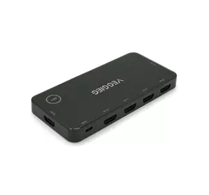 HDMI свіч VEGGIEG V-HD05 4k x 2k, 5 x 1 портів, з USB-кабелем і пультом дистанційного керування, Black, Blister HDMI свіч VEGGIEG V-HD05 4k x 2k, 5 x 1 портів, з USB-кабелем і пультом дистанційного керування, Black, Blister
