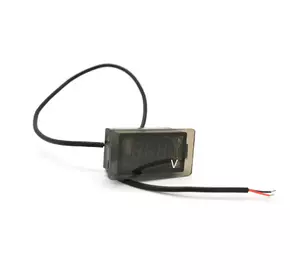 Цифровий вольтметр вологозахищений IP65, діапазон вимірювань 4 -120V, Red Цифровий вольтметр вологозахищений IP65, діапазон вимірювань 4 -120V, Red