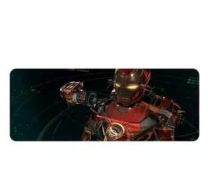 Килимок 300*800 тканинний Iron Man 25 з боковою прошивкою, товщина 2 мм, Пакет Килимок 300*800 тканинний Iron Man 25 з боковою прошивкою, товщина 2 мм, Пакет