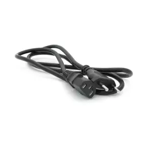 Кабель живлення Europlug CEE 7/16 - C13, 1M, 0.5mm OEM (євровилка) без заземлення Кабель живлення Europlug CEE 7/16 - C13, 1M, 0.5mm OEM (євровилка) без заземлення