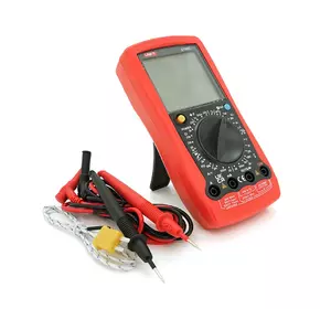 Мультиметр UNI-T UT58C Вимірювання: V (AC/DC), A (AC/DC), Ω, C, °C/°F. Функції: Data Hold, продзвонювання, тест діодів/транзисторів. Мультиметр UNI-T UT58C Вимірювання: V (AC/DC), A (AC/DC), Ω, C, °C/°F. Функції: Data Hold, продзвонювання, тест діодів/транзисторів.