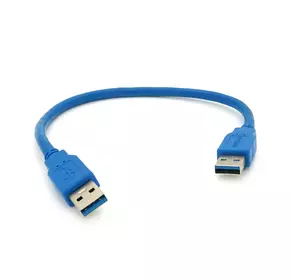 Кабель USB 3.0 AM+AM 0.3м Кабель USB 3.0 AM+AM 0.3м