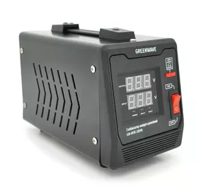 Стабілізатор напруги релейний Green Wave Mauser 500VA (350Вт), 1xShuko, DC140-260V, AC220±8%, BOX, Q4 Стабілізатор напруги релейний Green Wave Mauser 500VA (350Вт), 1xShuko, DC140-260V, AC220±8%, BOX, Q4