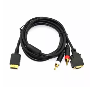 Компонентний HDTV AV-кабель D-Video D-Terminal для Sony PlayStation PS2 / PS3 Компонентний HDTV AV-кабель D-Video D-Terminal для Sony PlayStation PS2 / PS3