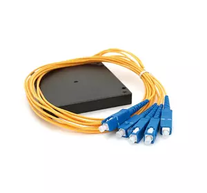 PLC splitter: 1x4 SC/UPC Merlion ML-OP-S623 PLC splitter: 1x4 SC/UPC Merlion ML-OP-S623