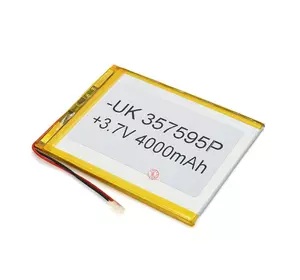 Літій-полімерний акумулятор 4 * 75 * 95mm (Li-ion 3.7В 4000мА·ч)