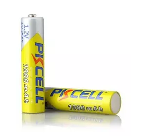 Акумулятор PKCELL 1.2V AAA 1000mAh NiMH Rechargeable Battery, 2 штуки у блістері ціна за блістер, Q12/144 Акумулятор PKCELL 1.2V AAA 1000mAh NiMH Rechargeable Battery, 2 штуки у блістері ціна за блістер, Q12/144