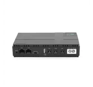ДБЖ UPS-36W DC1036P-10 для роутерів/комутаторів/PON/POE-430(15-24V), 5/9/12V, 10400мAh, USB 3.0, Black, BOX ДБЖ UPS-36W DC1036P-10 для роутерів/комутаторів/PON/POE-430(15-24V), 5/9/12V, 10400мAh, USB 3.0, Black, BOX