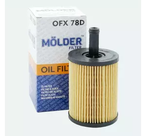 Масляный фильтр MOLDER аналог WL7296/OX188DE/HU7197X (OFX78D)
