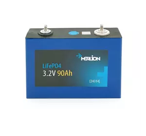Осередок Merlion 3.2V 90AH для складання LiFePo4 акумуляторів, (160х50х115(133)) мм, Q5 Осередок Merlion 3.2V 90AH для складання LiFePo4 акумуляторів, (160х50х115(133)) мм, Q5