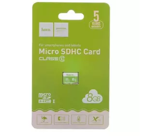 Карта пам'яті Hoco microSDHC Class 10 UHS-I, 8GB