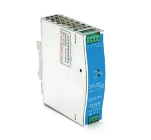 Джерело живлення Ritar RT-60-12 60Вт, 12В, 5А на Din-рейку Джерело живлення Ritar RT-60-12 60Вт, 12В, 5А на Din-рейку