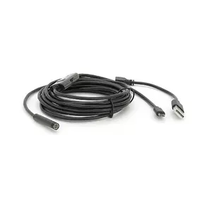 Універсальний ендоскоп 3в1 (USB+MicroUSB/Type-C) для смартфона/ПК, камера 5.5мм, м'який кабель 3,5м, з LED-підсвічуванням, IP67 Універсальний ендоскоп 3в1 (USB+MicroUSB/Type-C) для смартфона/ПК, камера 5.5мм, м'який кабель 3,5м, з LED-підсвічуванням, IP67