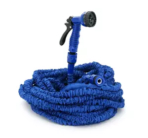 Шланг Садовий 25-75м/250ft + розпилювач, насадка на кран, Blue/Green, Box Шланг Садовий 25-75м/250ft + розпилювач, насадка на кран, Blue/Green, Box