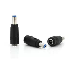 Перехідник DC 5.5x2.1mm (тато) - 5,5х2,5mm (мама) Blue Перехідник DC 5.5x2.1mm (тато) - 5,5х2,5mm (мама) Blue